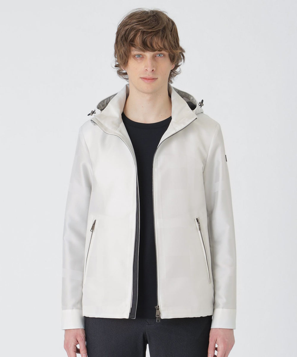 シャドークレストブリッジチェックパーカー（ブルゾン）｜BLACK LABEL