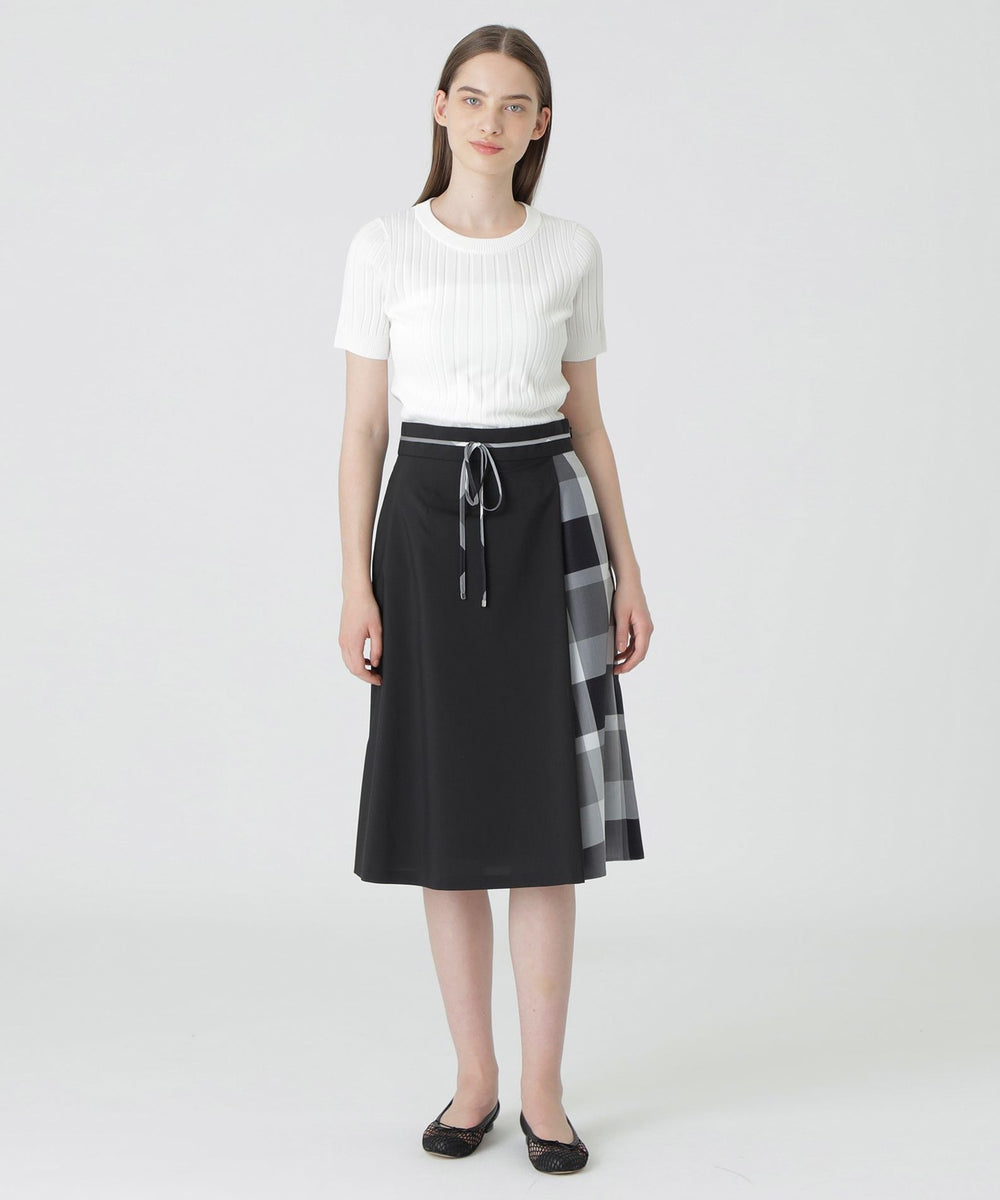 パーシャルチェックスカート（スカート）｜BLUE LABEL CRESTBRIDGE