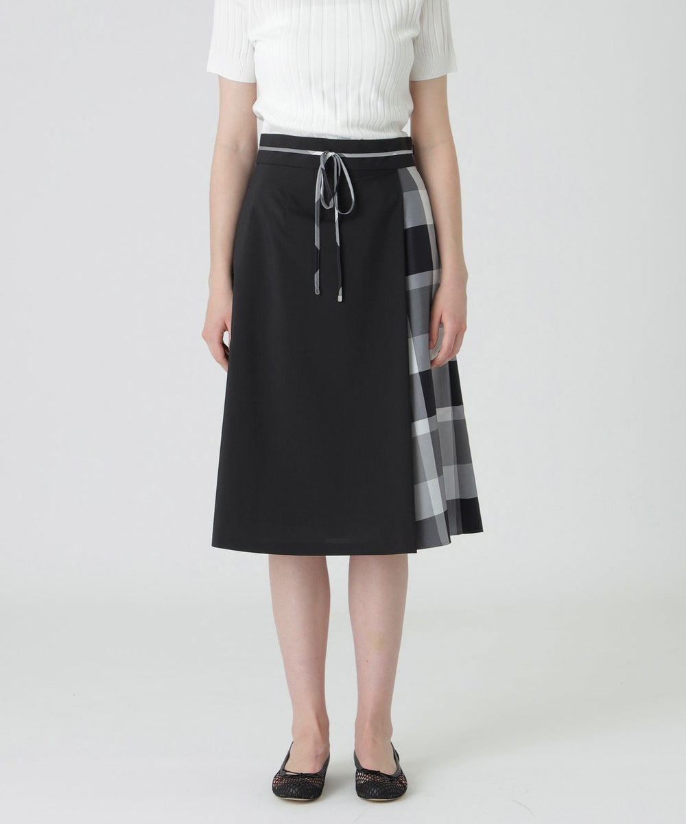 パーシャルチェックスカート（スカート）｜BLUE LABEL CRESTBRIDGE