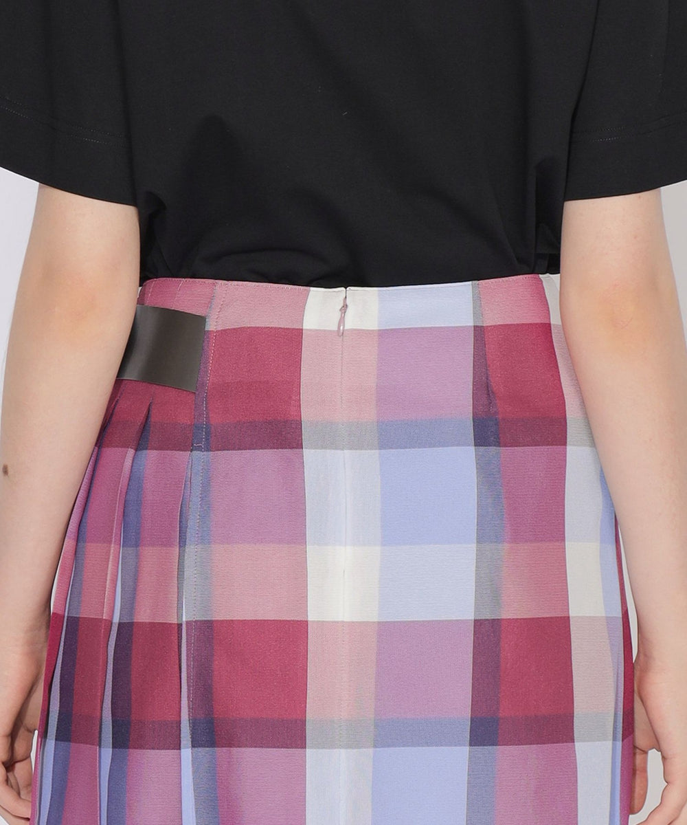 原宿・WEB限定】クレストブリッジチェックカラミクロスミニスカート