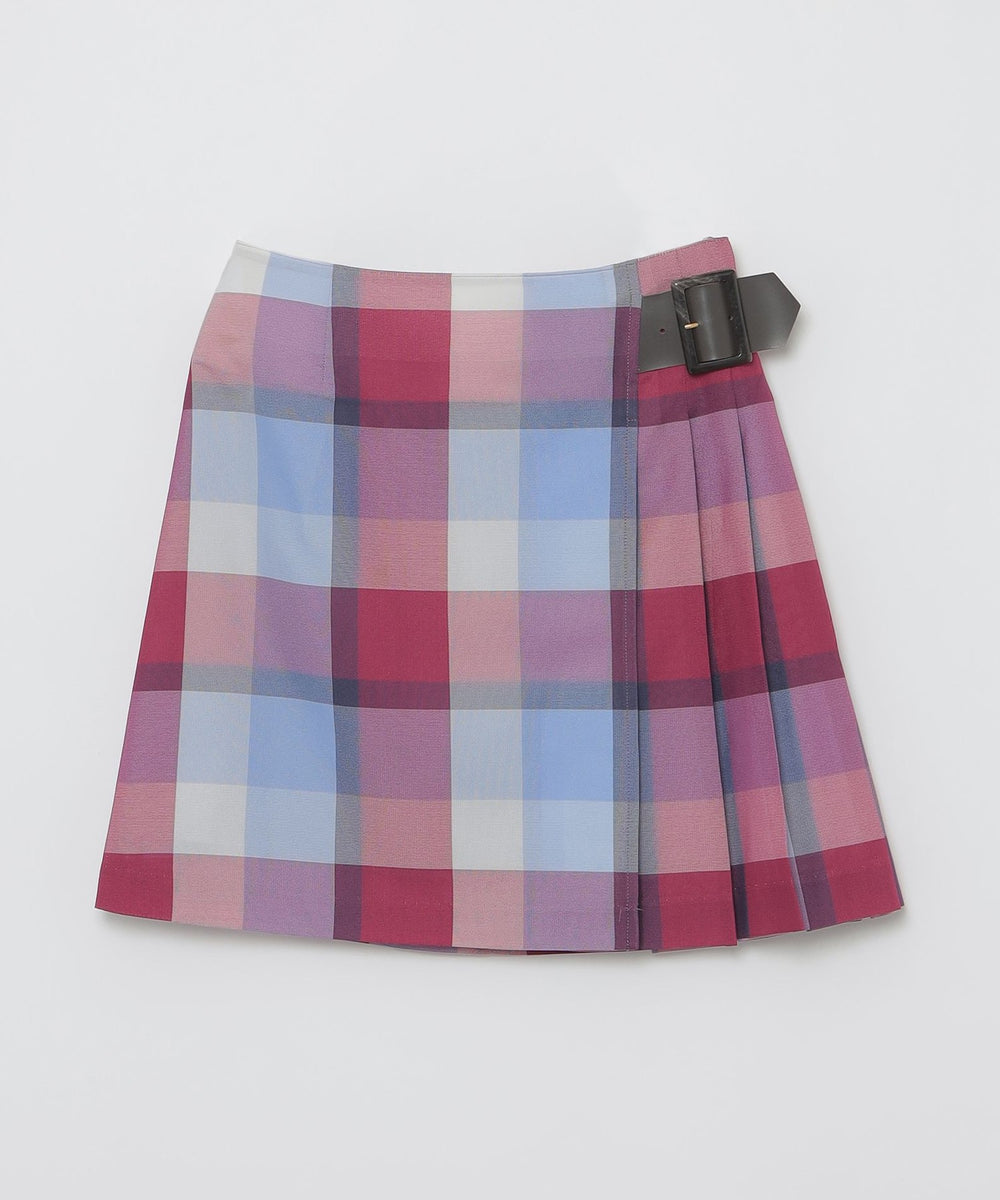 原宿・WEB限定】クレストブリッジチェックカラミクロスミニスカート