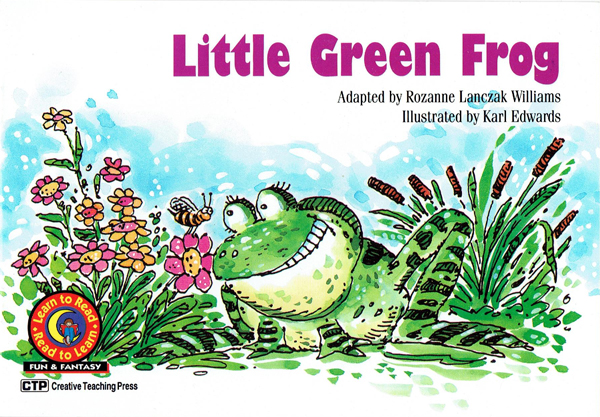 旧版】CTP絵本: Little Green Frog (F1-1) | 英語教材のctm