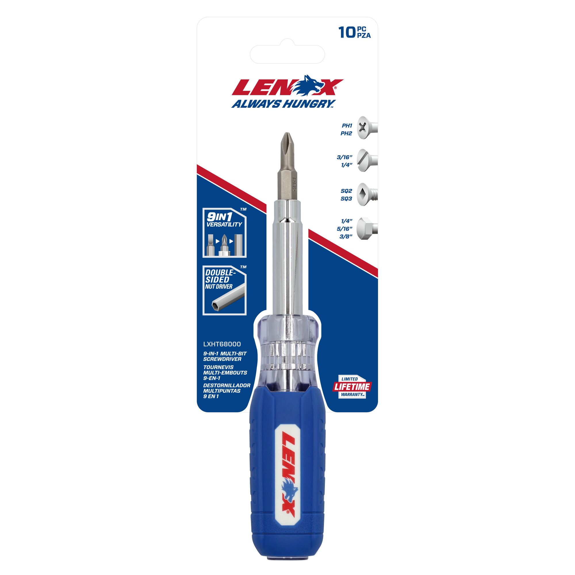 9-IN-1 Multi-Bit Screwdriver | LENOX