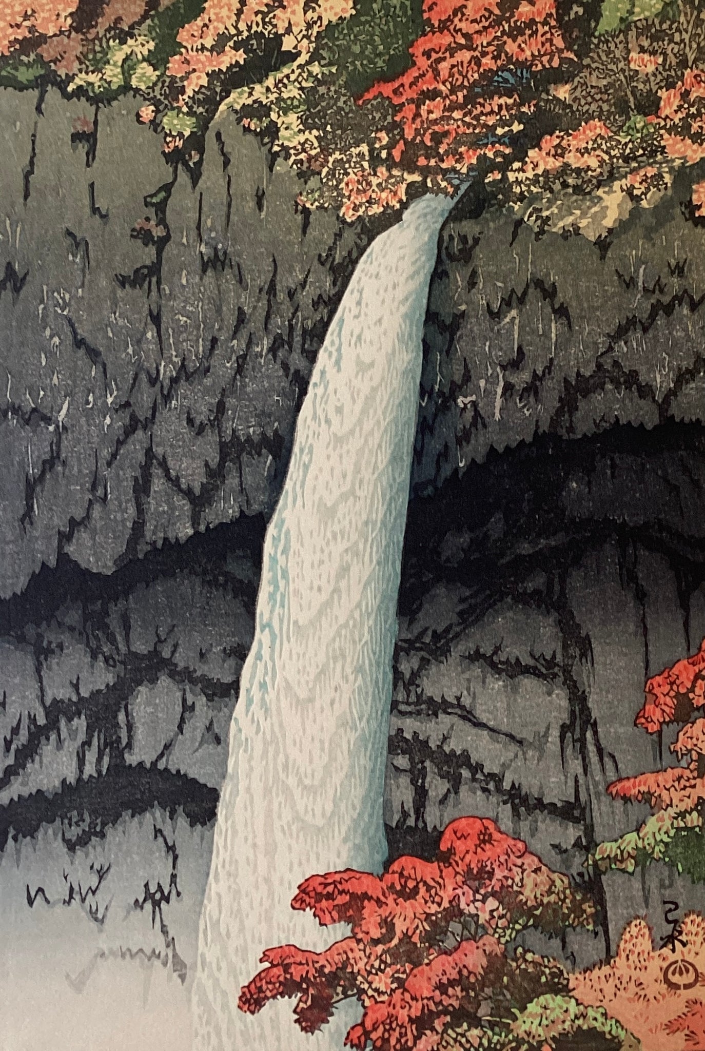 真作保証】川瀬巴水 日本新八景 巴水木版画8葉、山川秀峰2葉 Kawase