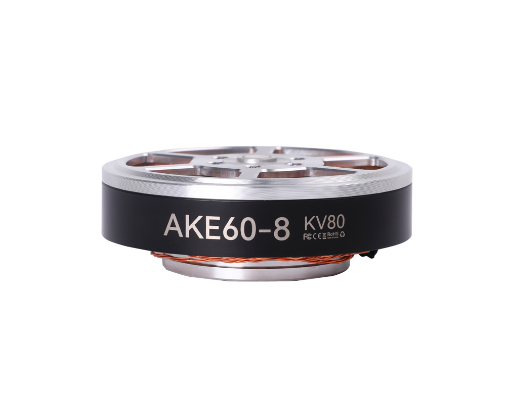AKE60-8 KV80 準ダイレクトドライブアクチュエータ - 260g, 8:1減速比