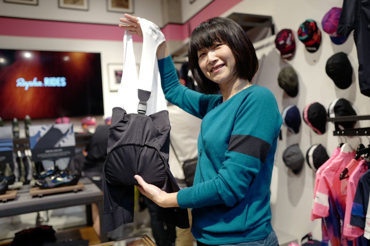 使い勝手だけでなく、新型パッドも魅力的」 Raphaの女性用