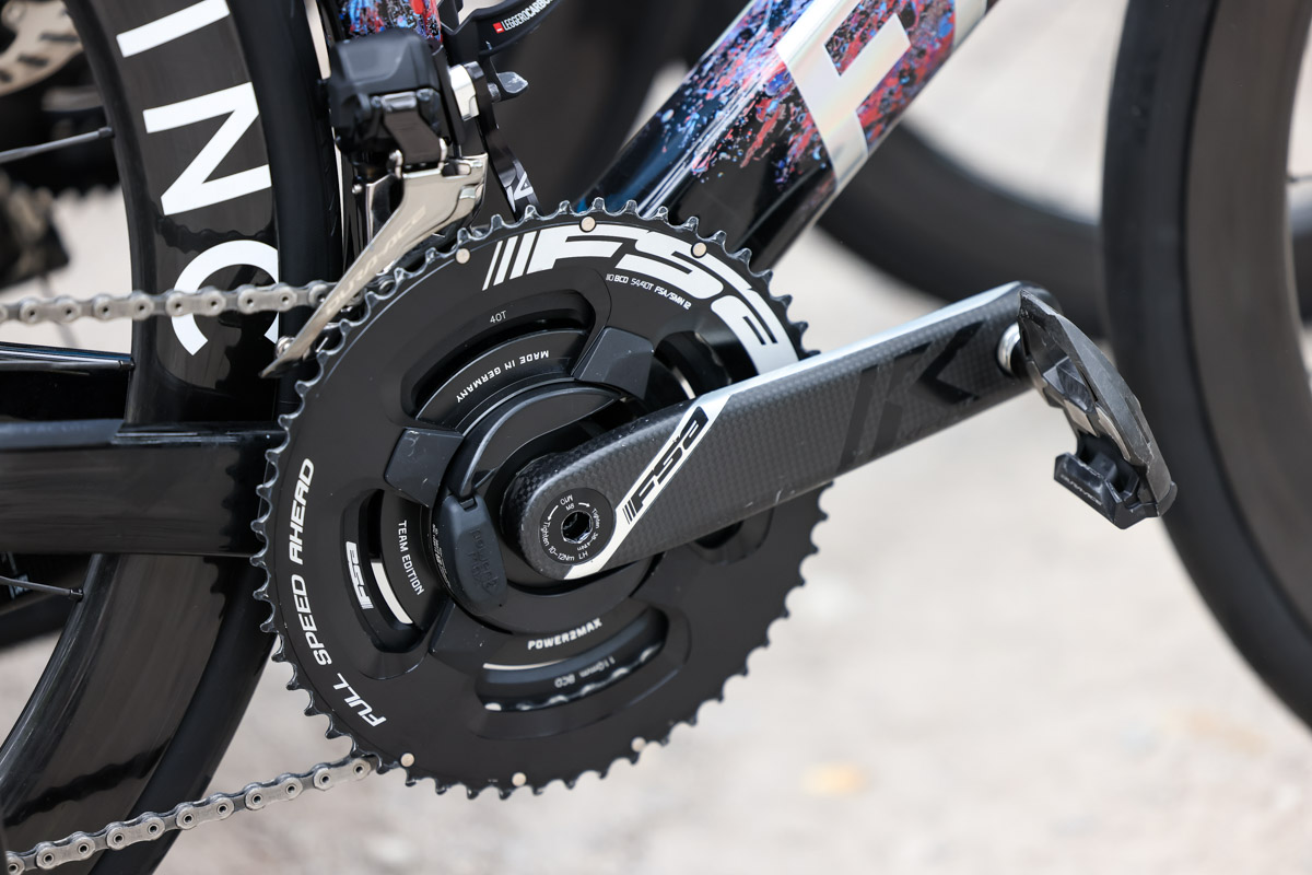 クランクセットはFSA。POWERBOXパワーメーターを採用する | cyclowired