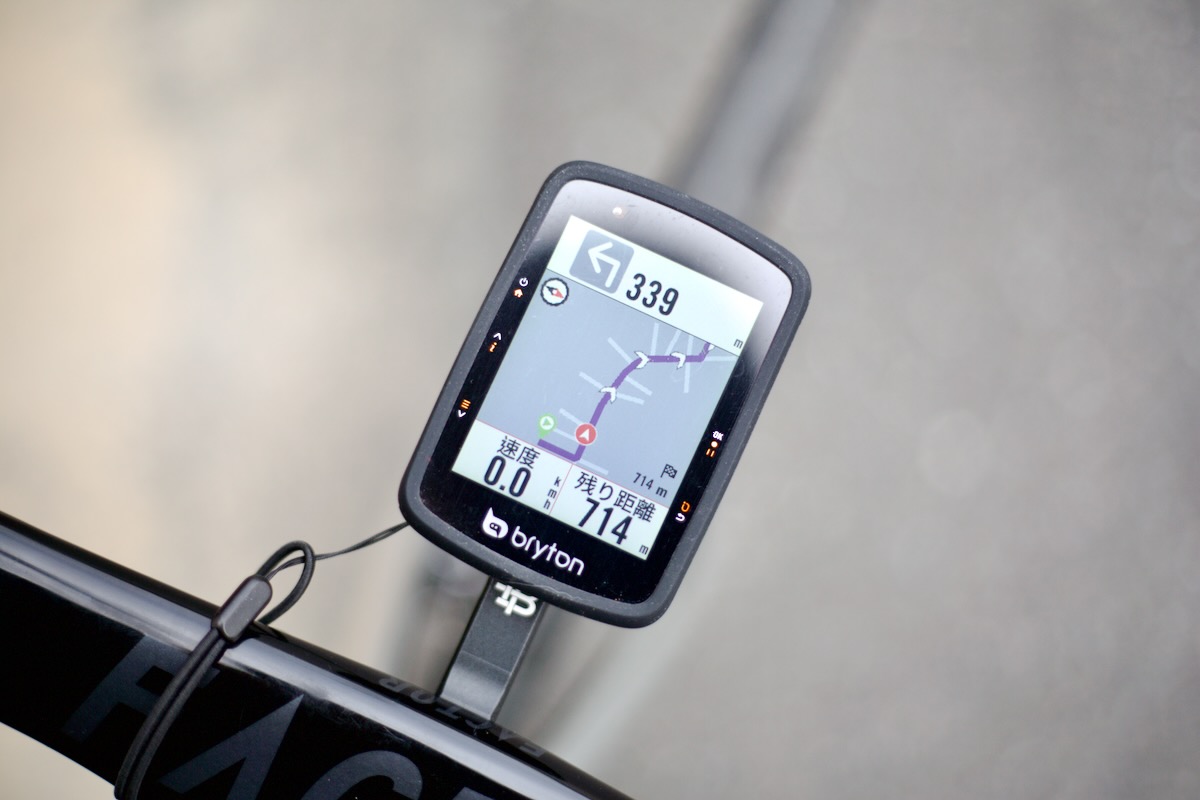 1万5千円でしっかり高機能 ブライトンのGPSコンピューター、Rider 550