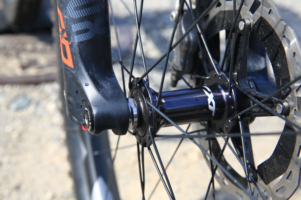 シマノDEORE XTホイール トレイルライドに適したワイドリム＆12S