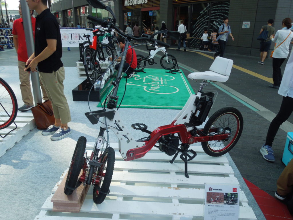自転車の新たな可能性が見える電動アシスト3輪セミリカンベント TOYODA