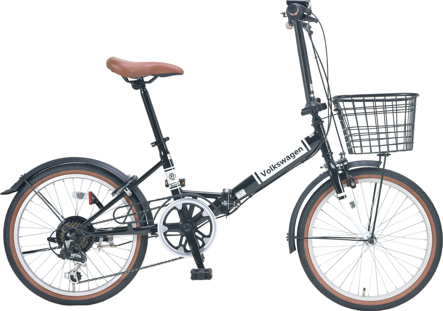 フォルクスワーゲンブランドの折りたたみ自転車「VW-206G」が発売 街