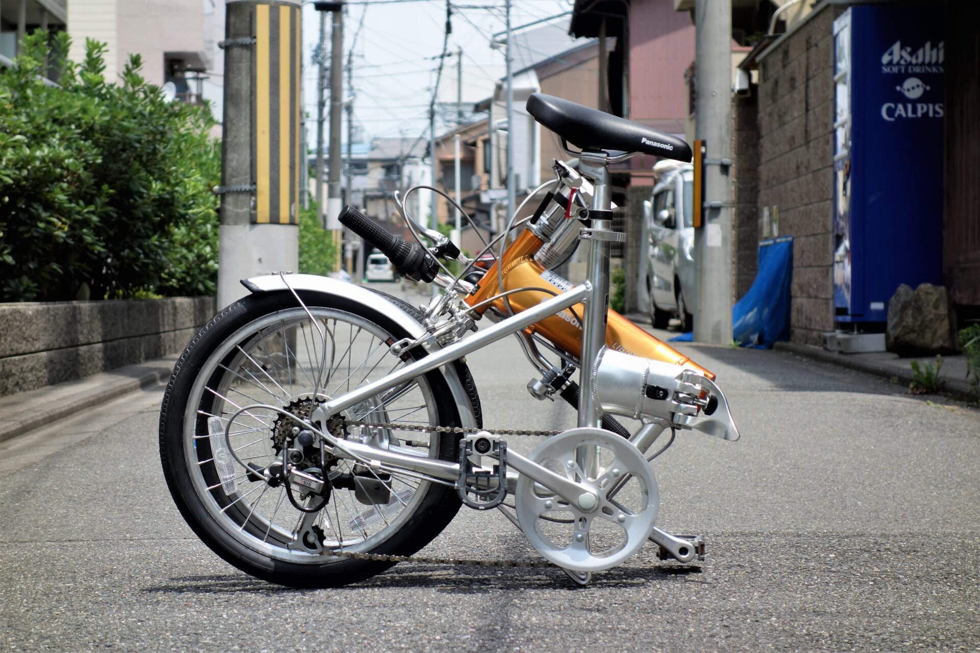 軽量折り畳み自転車のPanasonic Light Wingが中古車として入荷しました