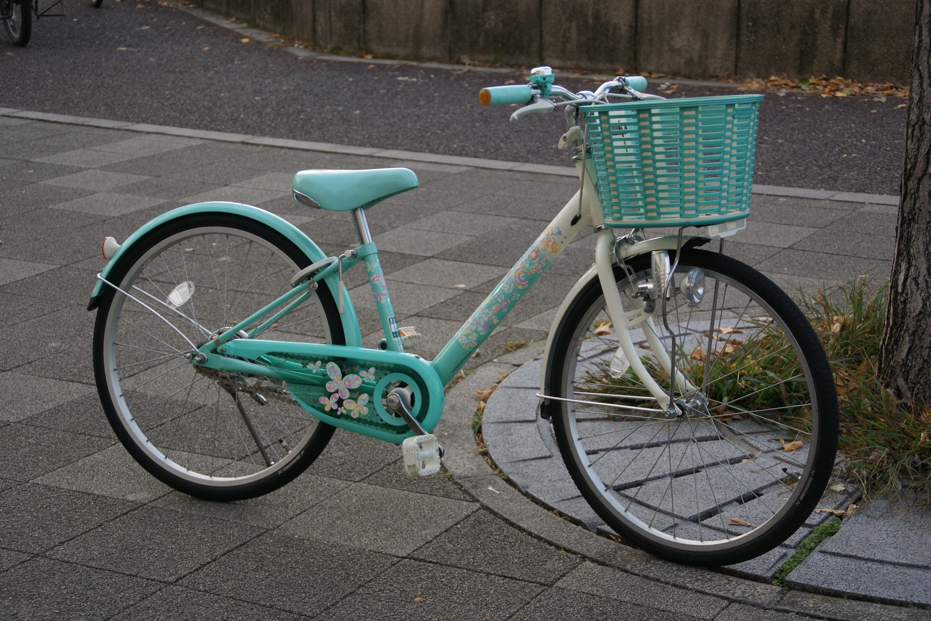 カワイイ中古子供自転車できました】BRIDGESTONE エコパル【USED】22