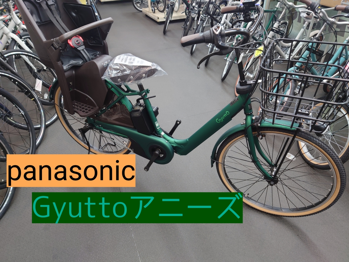パナソニック Gyutto アニーズDX キレイなグリーンです。 | サイクル