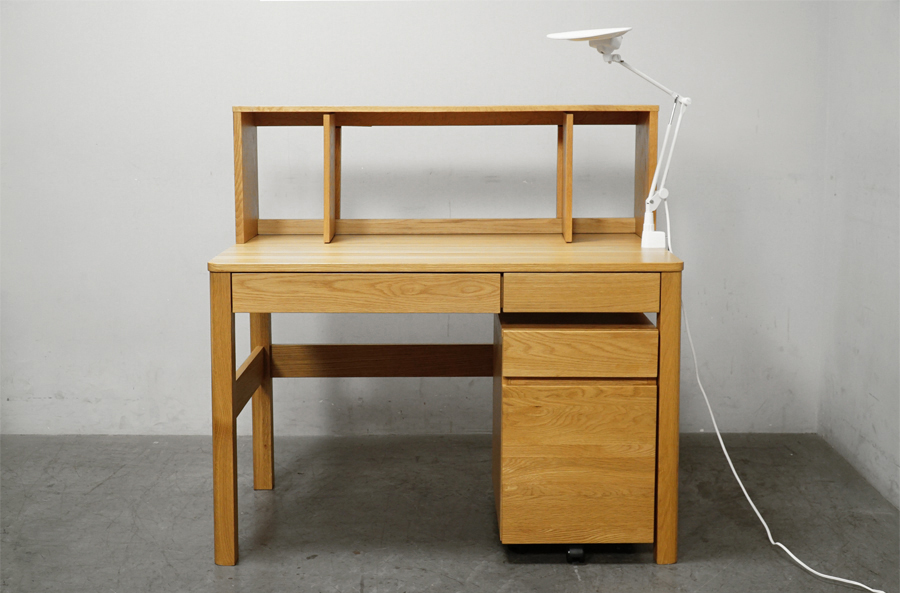 ACTUS アクタス PIZZI 学習机 デスクチェスト ブックシェルフ 3点