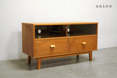 匿名配送*unico ウニコ クルト TVボード キャビネット オーク ウニコ