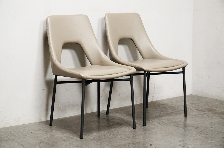 IDC大塚家具 出張買取-アドア東京-「レイラ」ダイニングチェア グレー