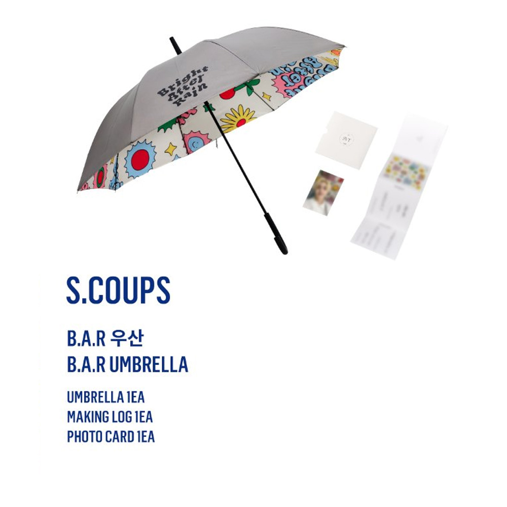 SEVENTEEN ARTIST MADE COLLECTION S.COUPS B.A.R UMBRELLA - A-KPOP