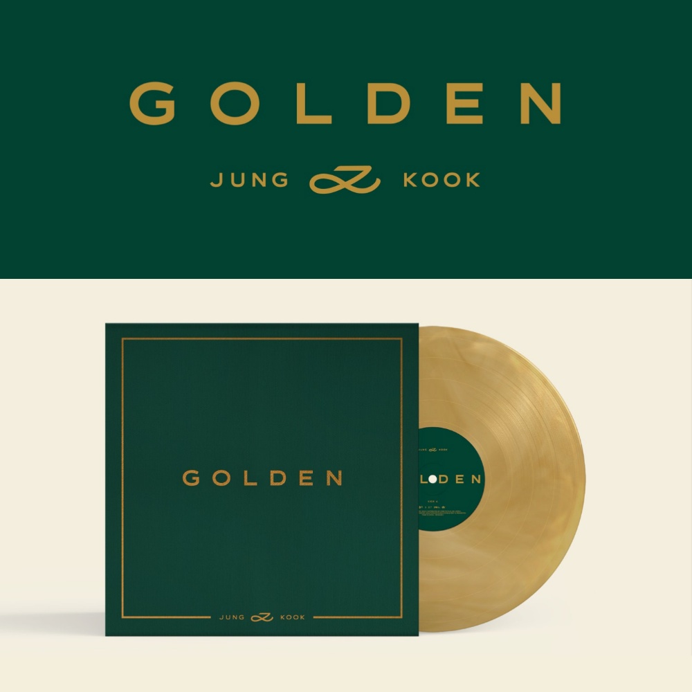 BTS Jungkook 'GOLDEN' LP (VINYL) - A-KPOP