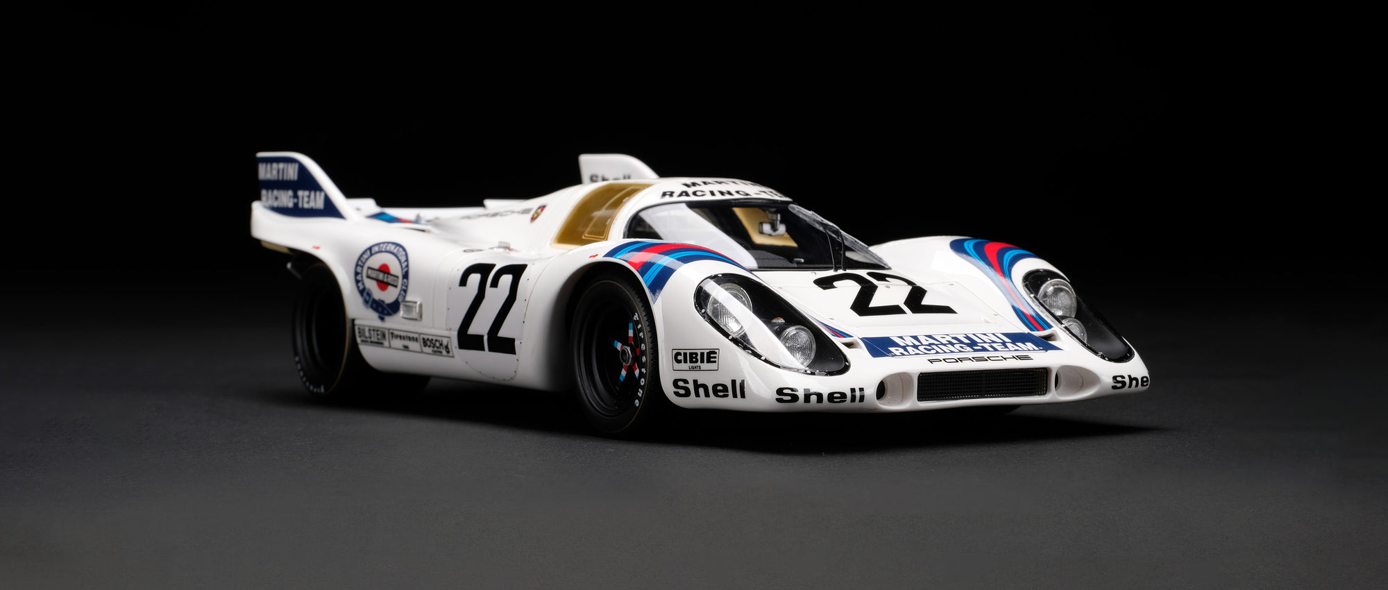 Porsche 917 KH - 1971 Le Mans Winner - Martini Livery – Amalgam