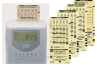 MX-100｜時間集計タイムレコーダー｜勤怠管理のアマノ株式会社