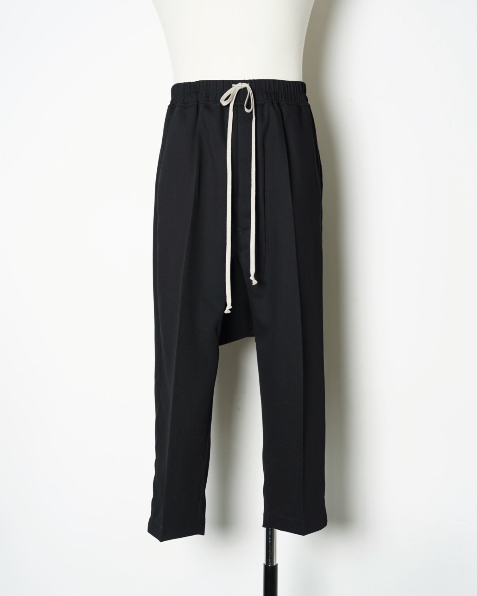 RICK OWENS(リックオウエンス)-DRAWSTRING CROPPED -WT- -Amanojak.