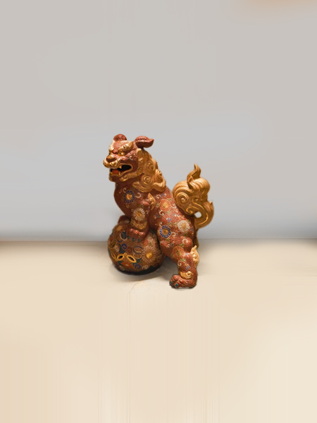 ブロンズ製 獅子の置物 Amazon.co.jp: 道具芳山『玉獅子 11号』ブロンズ像 銅像 彫像 動物 神