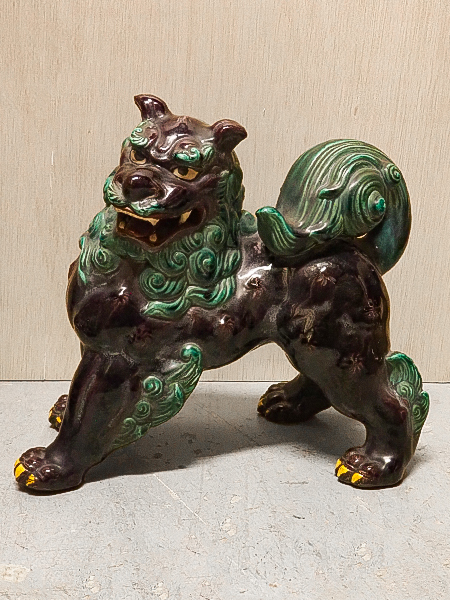 色彩豊かな獅子像 置物 獅子｜奈良国立博物館