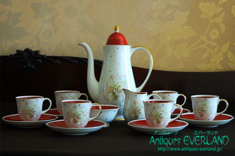 スージー クーパー コーヒー サービス Azalea - アンティーク エバー