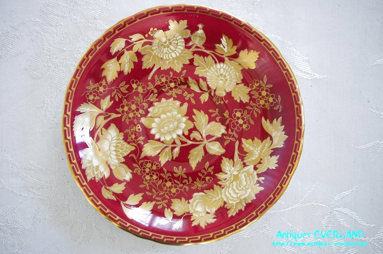 ウェッジウッド トンキン ルビー コンソメ カップ&ソーサー セット