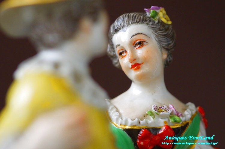 マイセン 羊飼いの恋人達 Shepherd Lovers 陶人形 専用箱入