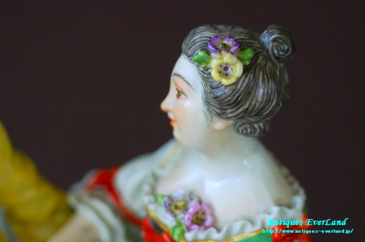 マイセン 羊飼いの恋人達 Shepherd Lovers 陶人形 専用箱入