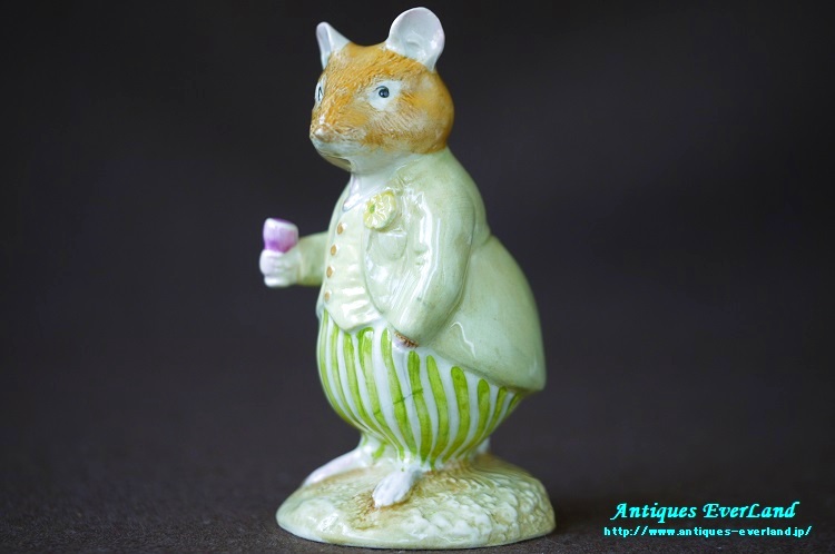 ロイヤル ドルトン Brambly Hedge Conker 陶人形 のばらの村のものがたり