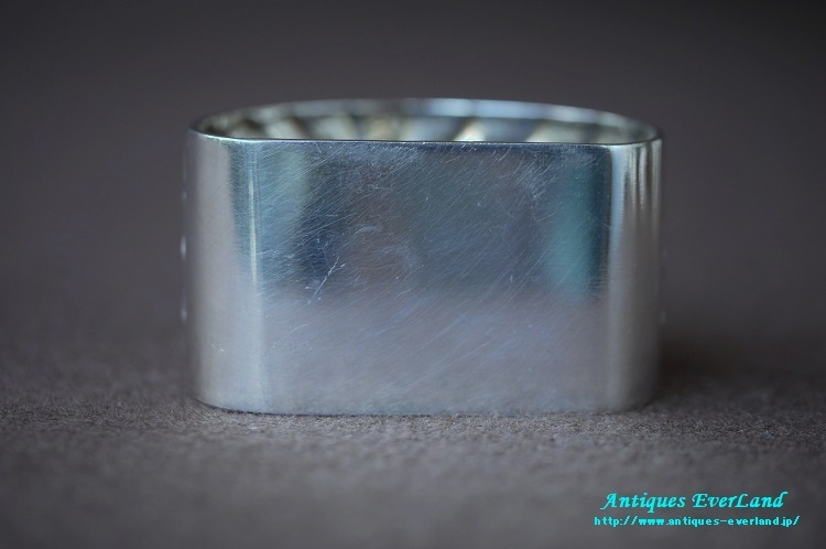 シルバー ナプキンリング 6名様分 昇日 太陽 光線