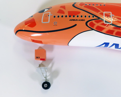 NH20147 1:200 A380 JA383A FLYING HONU サンセットオレンジ スナップ