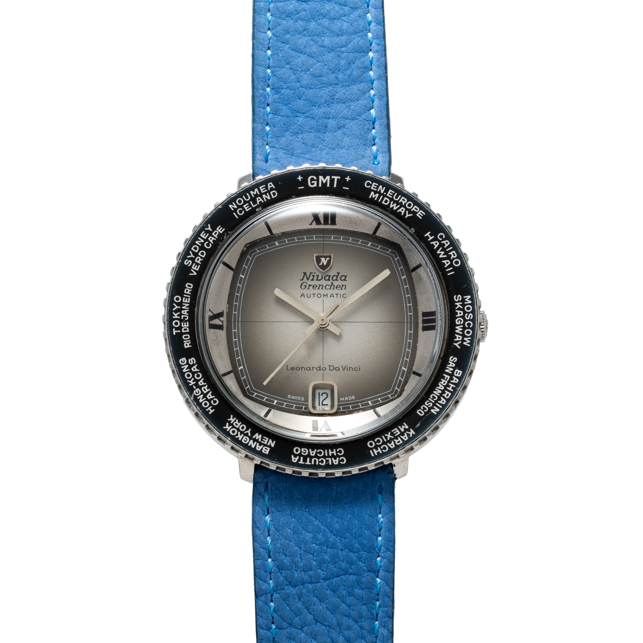 Nivada Grenchen Leonardo Da Vinci Worldtime GMT – Analog:Shift