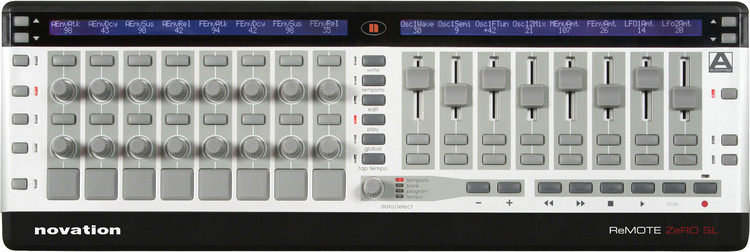novation ZeRO SL Mk II MIDIコントローラー Novation ZeRO SL MkII