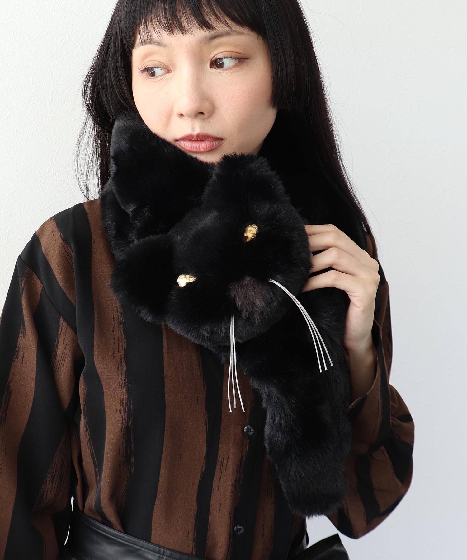 フェイクキャットマフラー | AND ON JIONE STORE（アンドオン）ジオン