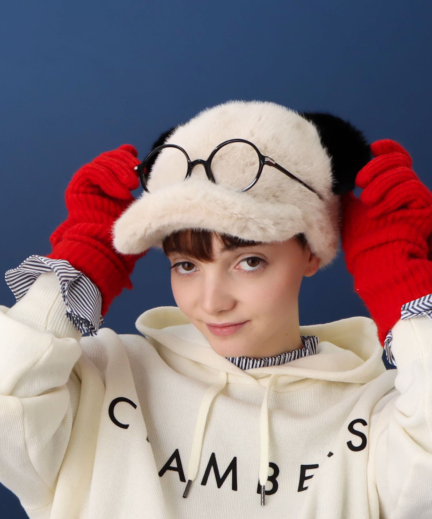 PANDAフェイクファ―CAP | AND ON JIONE STORE（アンドオン）ジオン商事