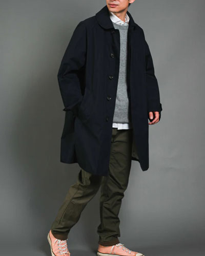 DELICIOUS (デリシャス) DCO1922 NEW Travel Coat / ラウンドカラー