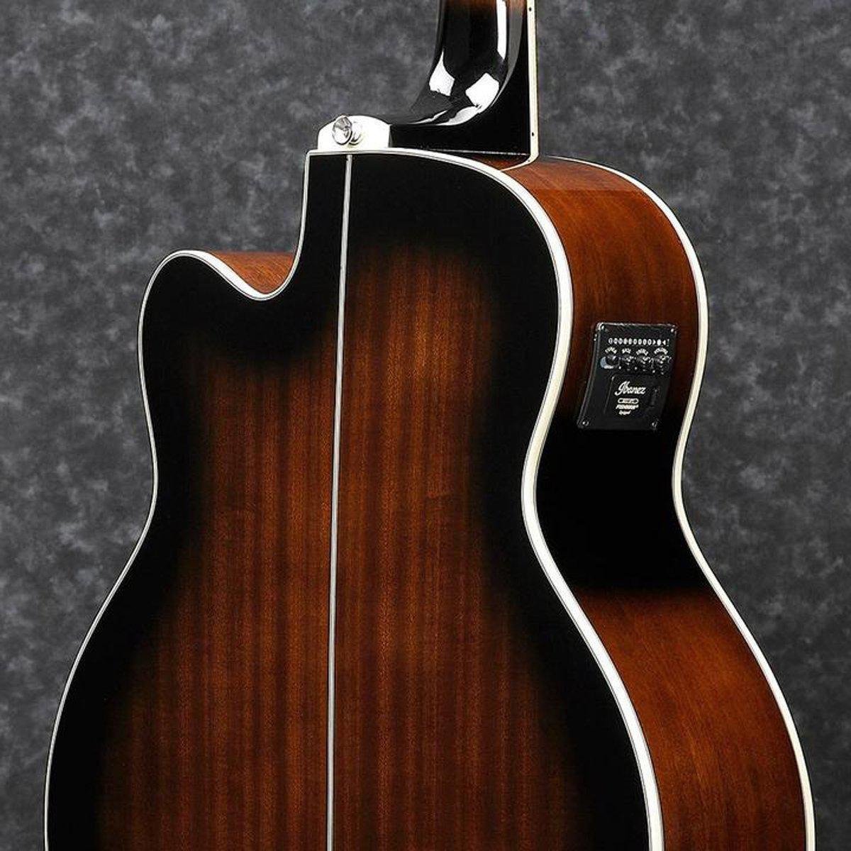 Ibanez AEB10EDVS Acoustic Electric Bass Guitar Violin Sunburst