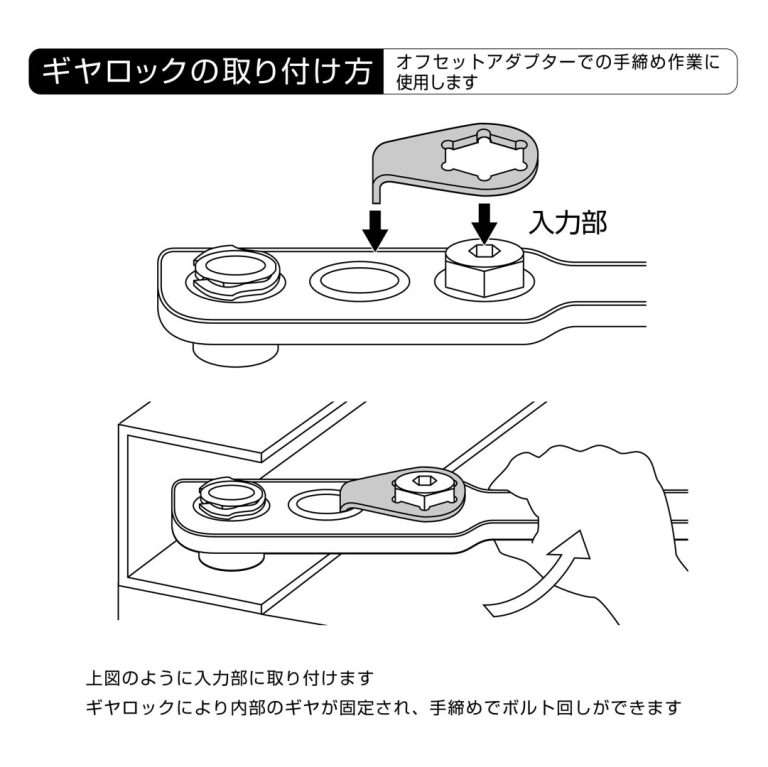 オフセットアダプター19mm マルチセット | ANEXブランドのドライバー