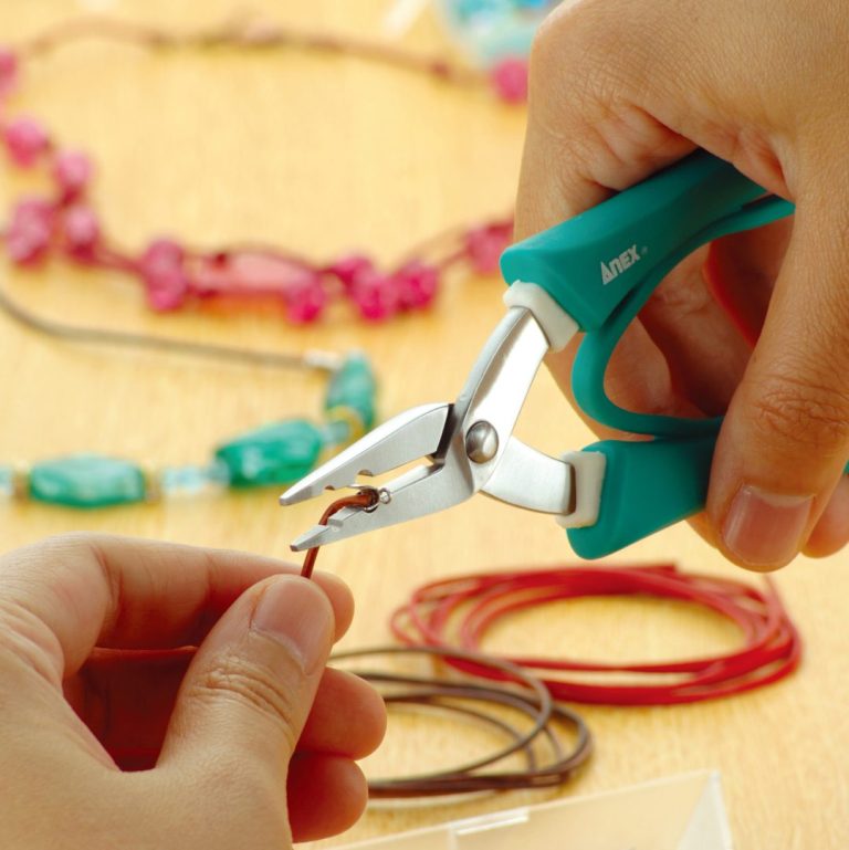 ステンレス製 ラバーグリップかしめヤットコ160m | ANEXブランドの