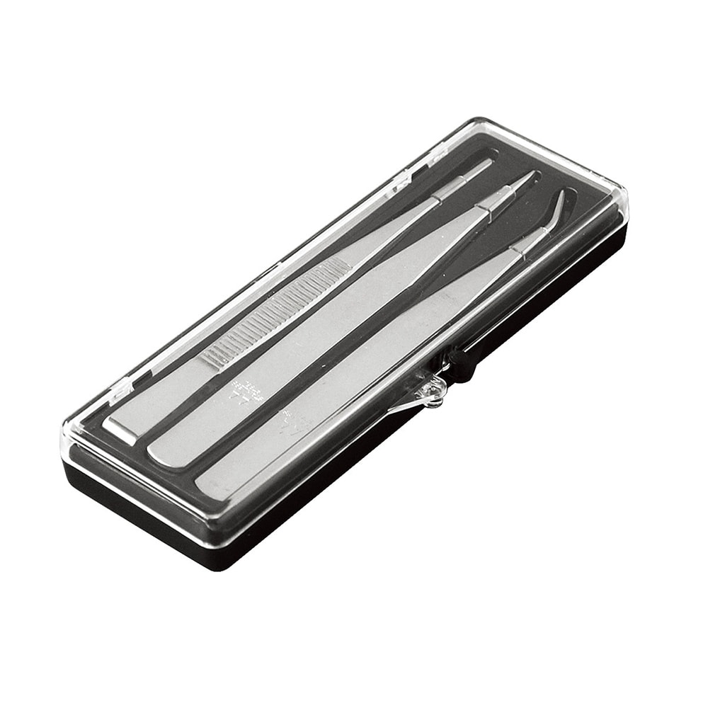 ステンレスピンセット 3本組 | ANEXブランドのドライバー・工具