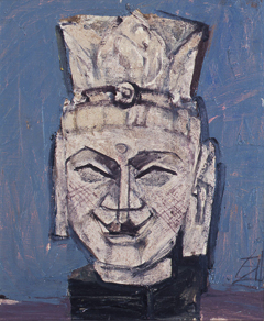 須田剋太『仏顔』の買取・査定は美術のプロにお任せ下さい。 | 絵画