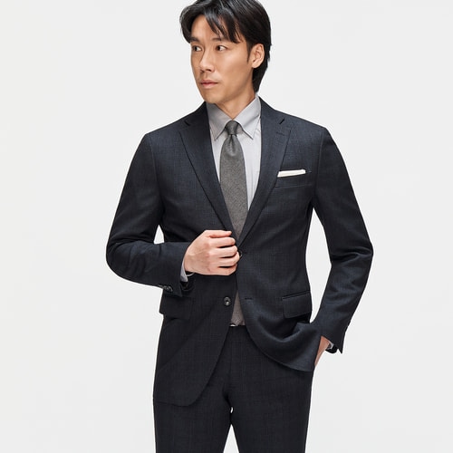 AOKI レミューブラック ジャケット スラックス セット AB8 XL〜3L AOKI