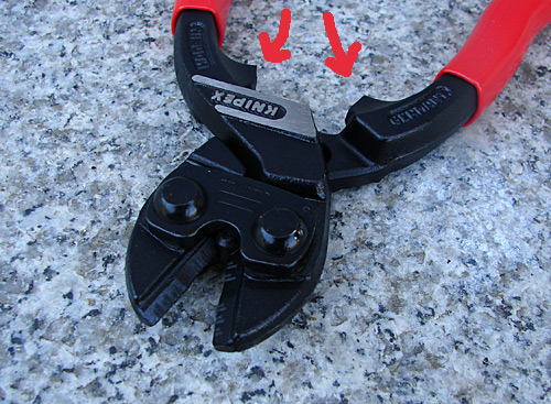 KNIPEX 小型ボルトクリッパーXL250mm（リセス付） | ABIT-TOOLSABIT-TOOLS