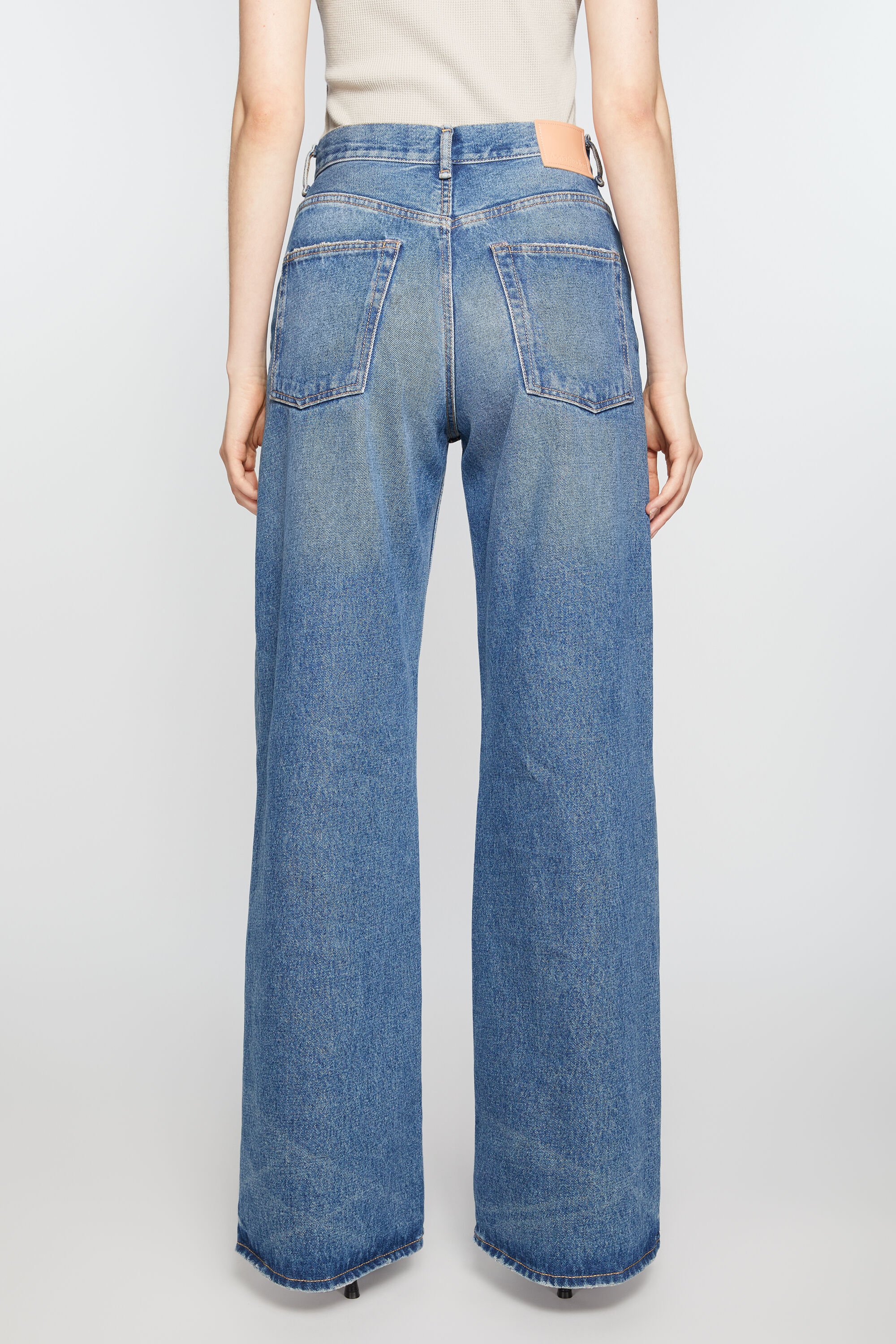 Acne Studios - Regular fit jeans - 2022F - Mid blue
