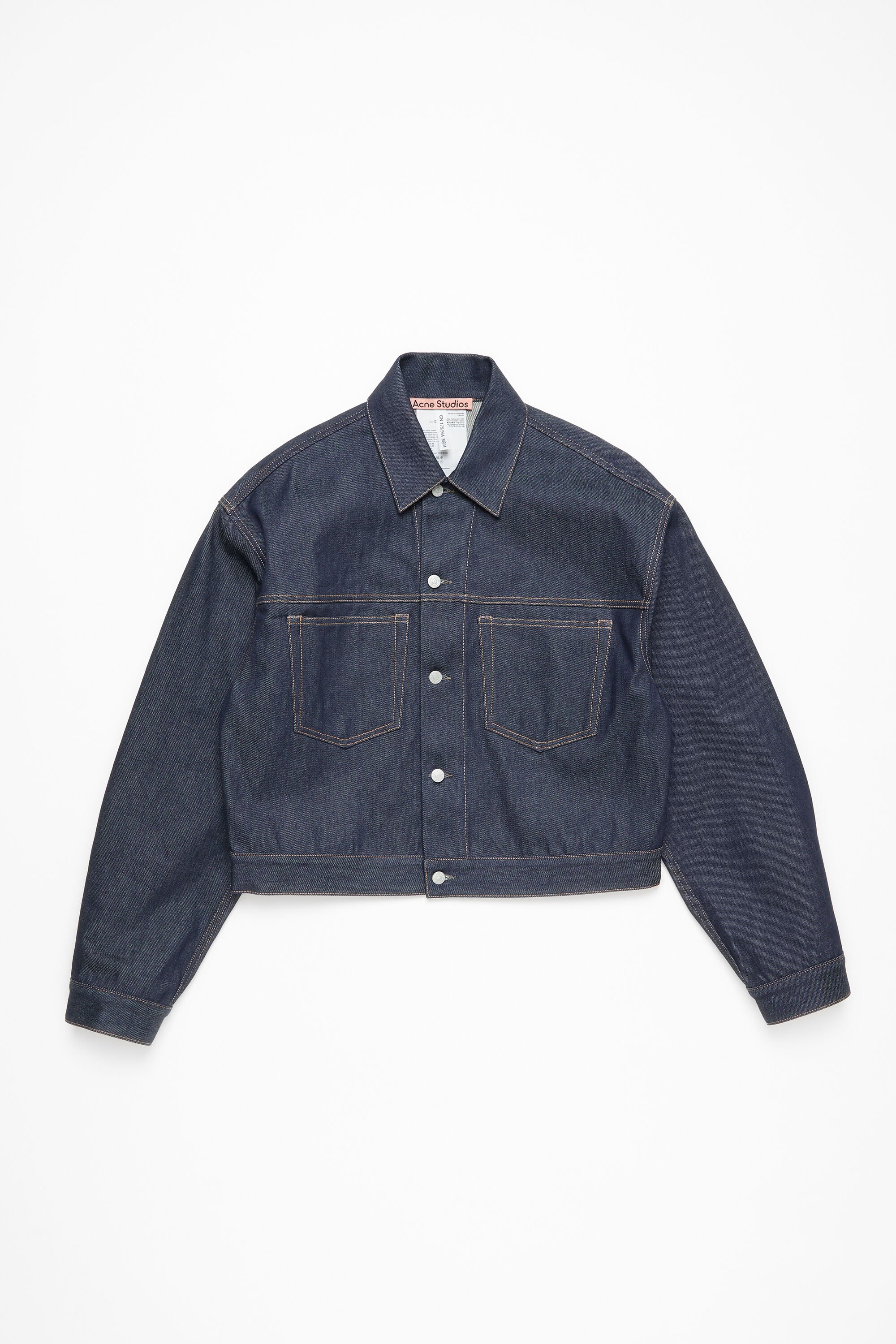 Acne Studios - デニムジャケット - ボクシーフィット - インディゴブルー