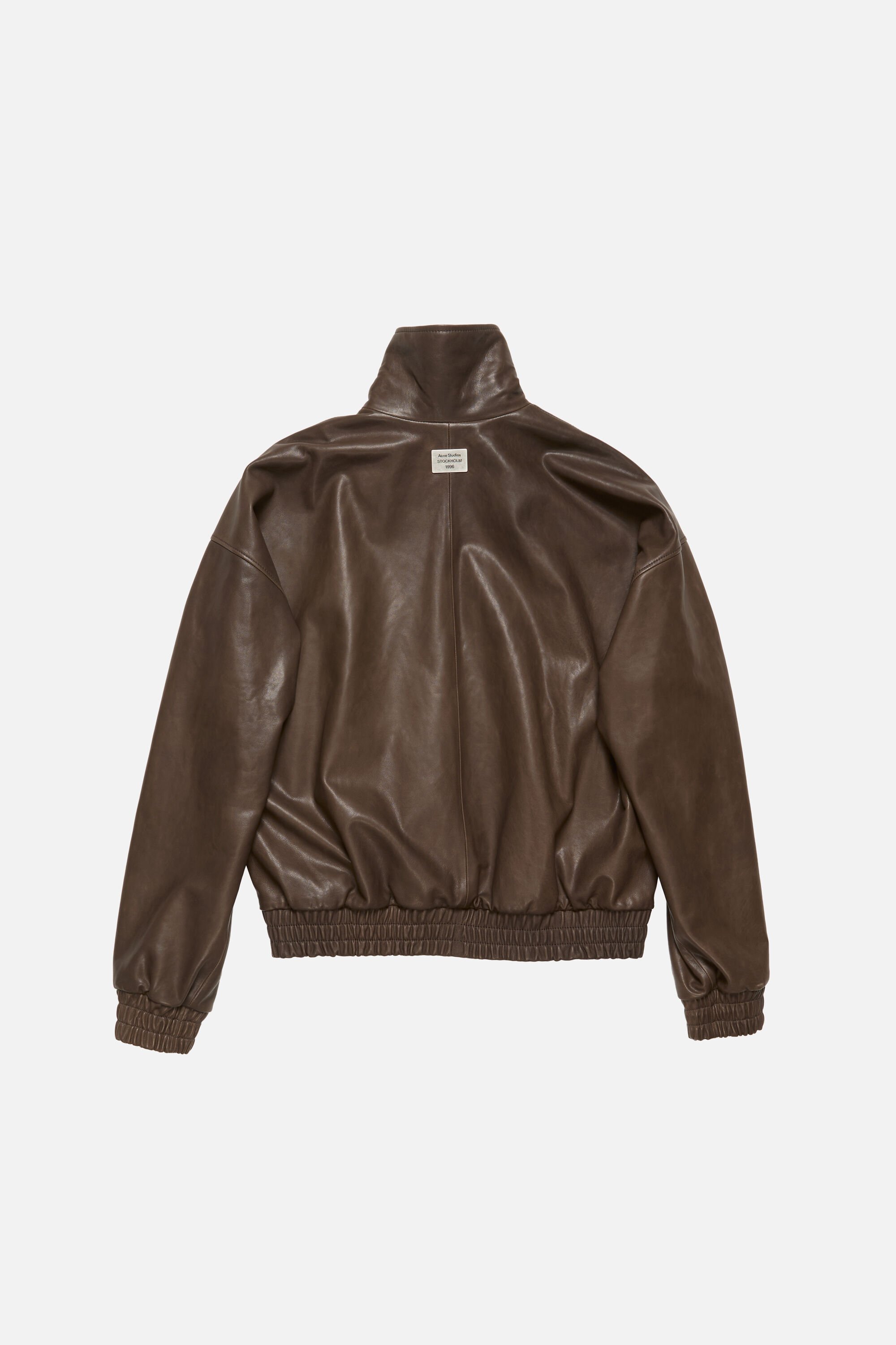 Acne Studios - レザージャケット - ダークブラウン